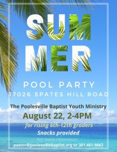 Youth Pool Party